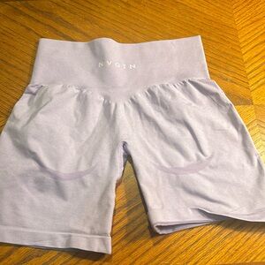 purple nvgtn gym shorts